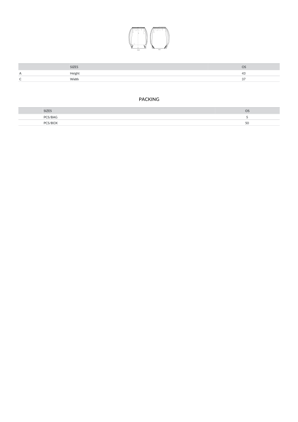 There was an error retrieving the size guide for this product. Please contact our support team to report the error and get the size information. Thank you!