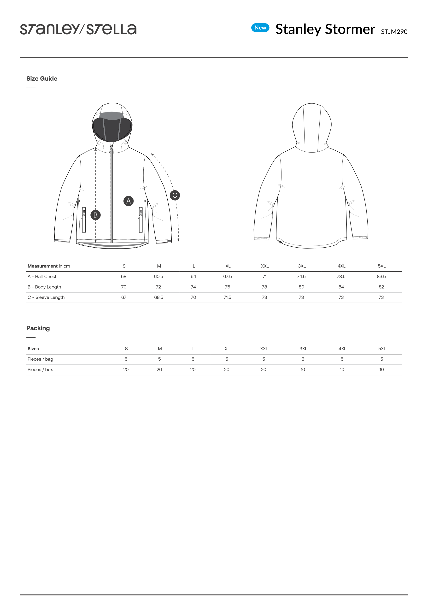 There was an error retrieving the size guide for this product. Please contact our support team to report the error and get the size information. Thank you!